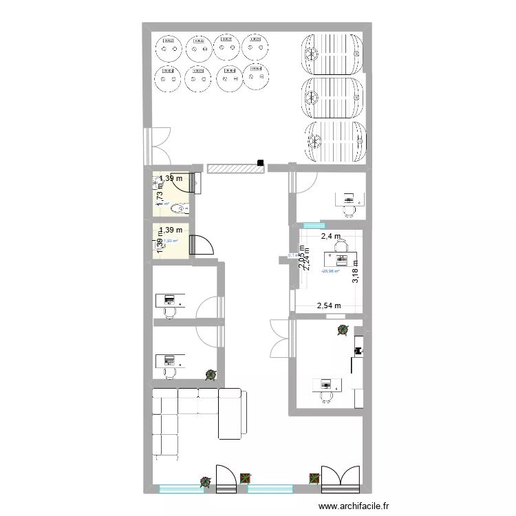 cervecer&iacute;a  brunn. Plano de 