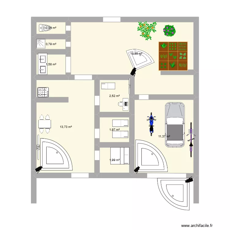 Casa. Plano de Casa. Plano de