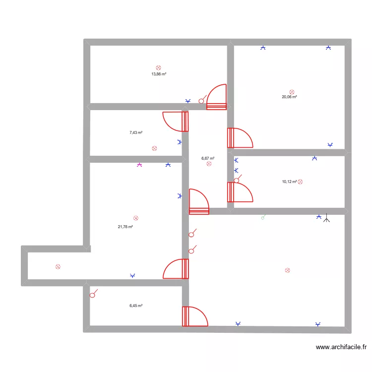 aaron. Plano de 7 y 86 m² aaron. Plano de 7 y 86 m²