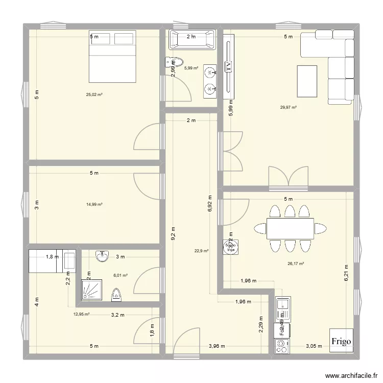 Casa de Tecnologia interruptores. Plano de 8  y 144 m²