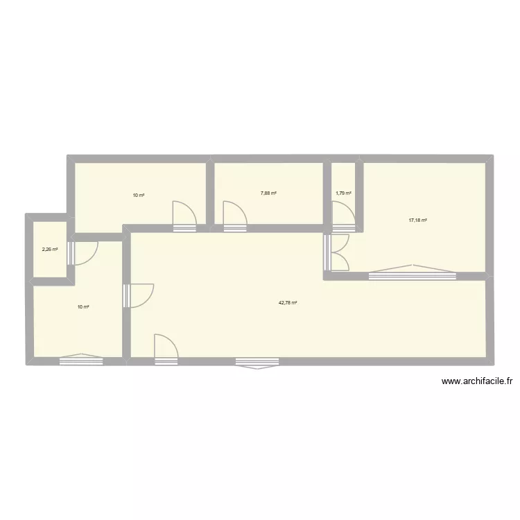 CASA MOD. Plano de 7 y 92 m² CASA MOD. Plano de 7 y 92 m²