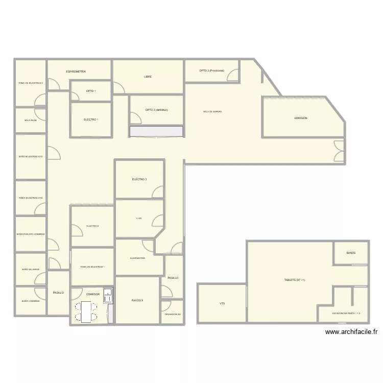 Vi&ntilde;a P.7. Plano de 29  y 316 m²