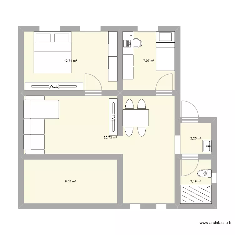 112. Plano de 6 y 60 m² 112. Plano de 6 y 60 m²