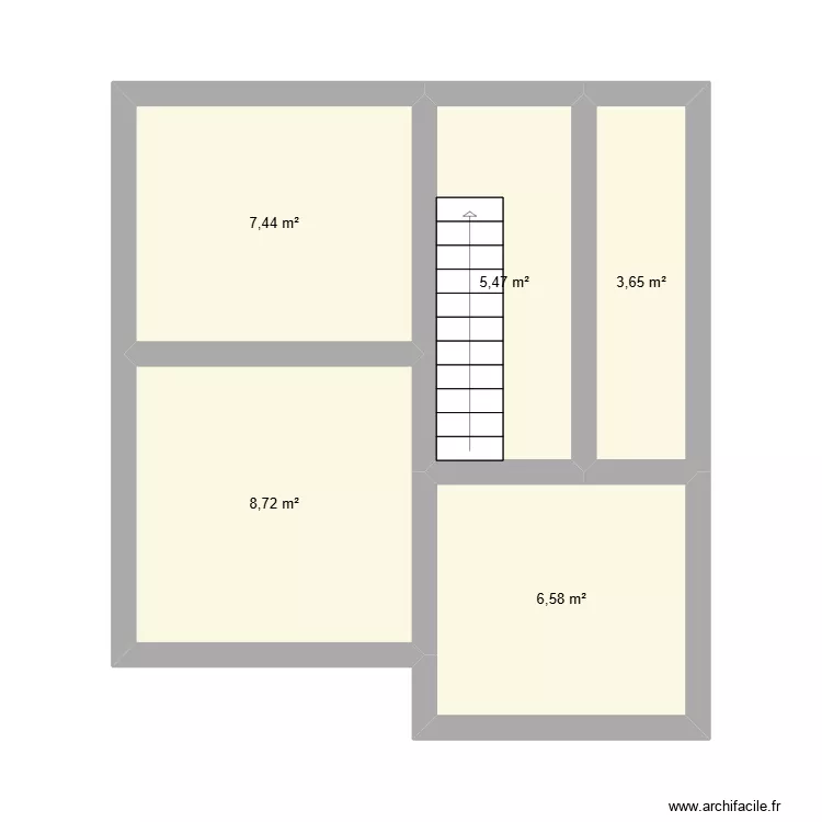 C. Dalia 6 - Primera Planta. Plano de 5  y 32 m²