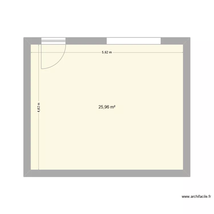 cuarto. Plano de 1 y 26 m² cuarto. Plano de 1 y 26 m²