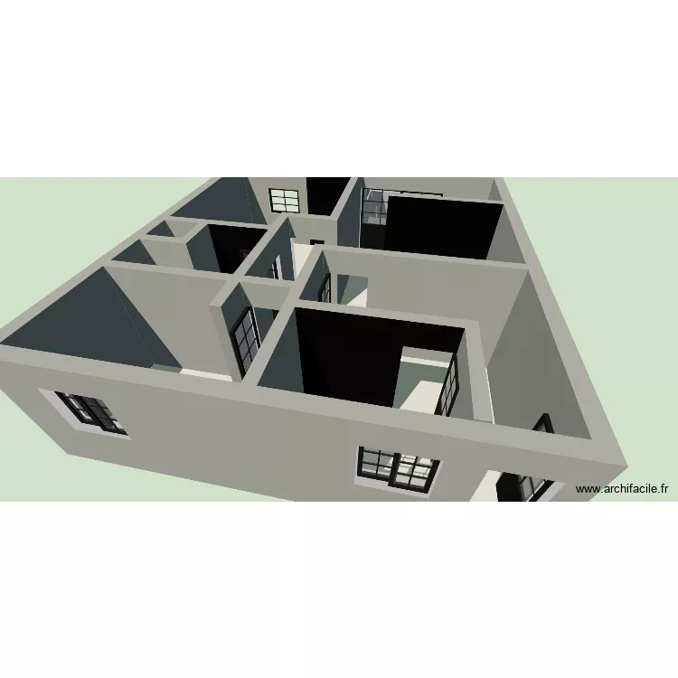 Doctores Medidas 25-9-2026. Plano de 7 Habitaciones y 62 m² Doctores Medidas 25-9-2026. Plano de 7 Habitaciones y 62 m²