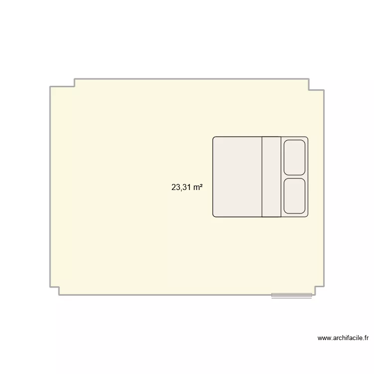 zxc. Plano de 1 Sala y 23 m² zxc. Plano de 1 Sala y 23 m²