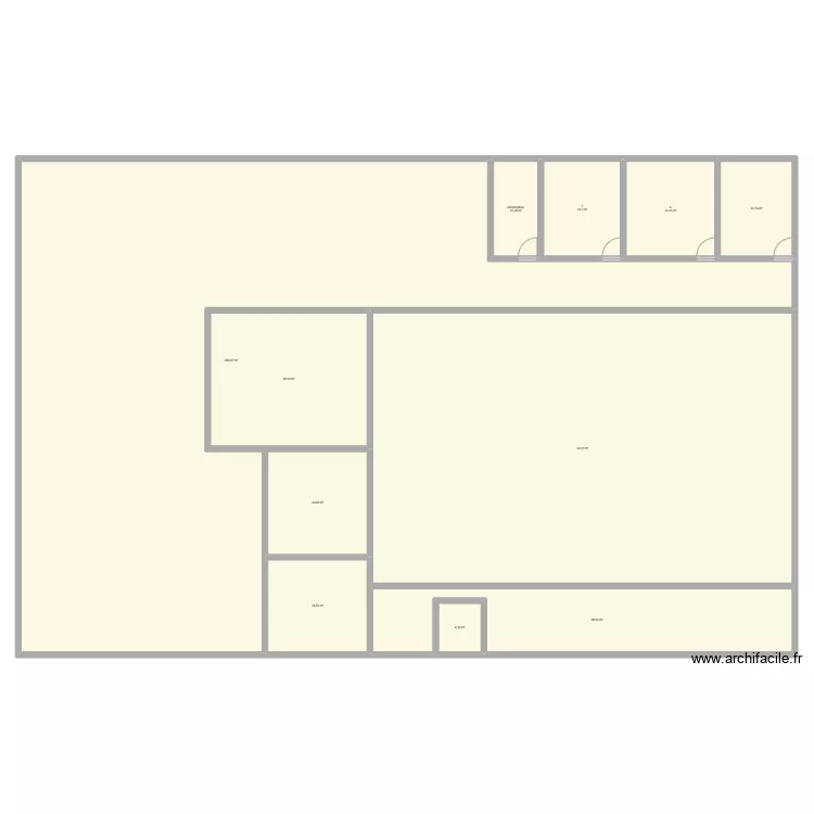 proyecto colegio. Plano de 