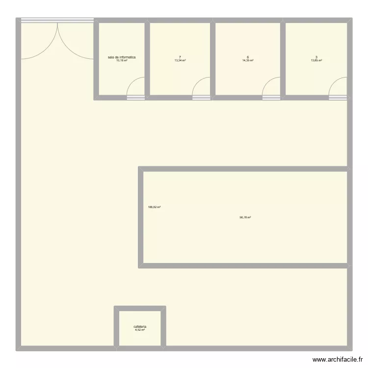 plano del cole. Plano de 