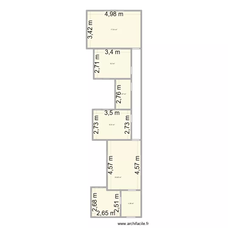 plano_vivenda. Plano de 6 y 65 m² plano_vivenda. Plano de 6 y 65 m²