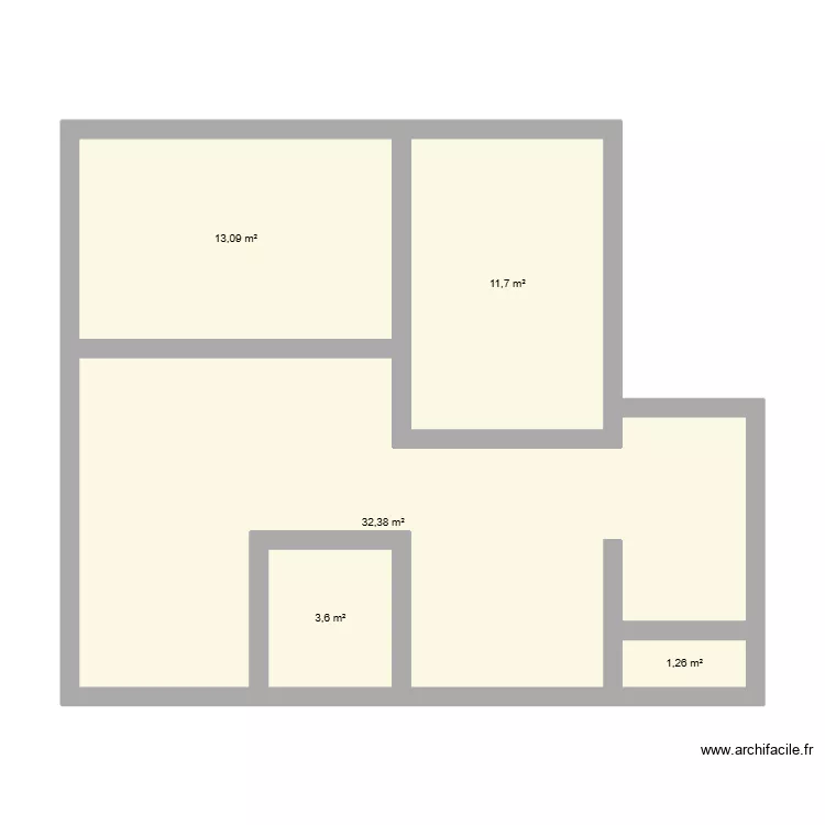 ss1. Plano de 5 y 62 m² ss1. Plano de 5 y 62 m²