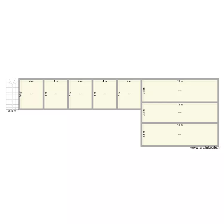 Plaza km24. Plano de 8 Habitaciones y 242 m²