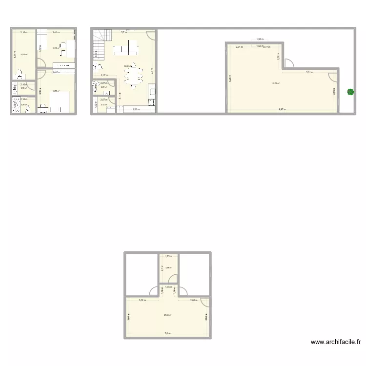 CINDI. Plano de 11  y 170 m²