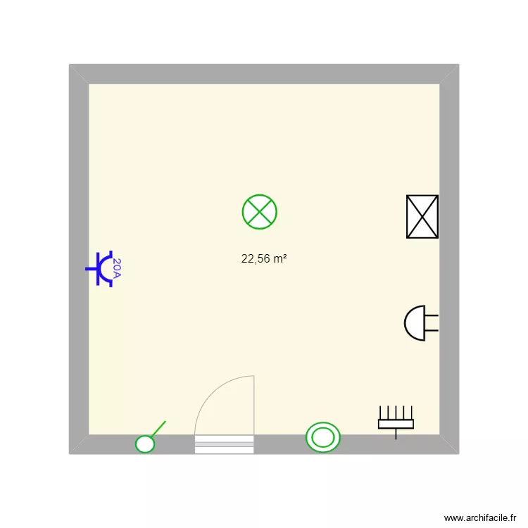 entrada vivienda. Plano de entrada vivienda. Plano de