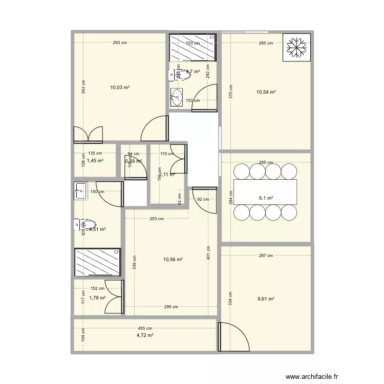 Casa 1. Plano de Casa 1. Plano de