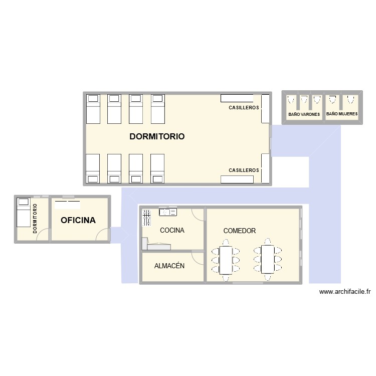 campamento recsiminer. Plano de 0 habitación y 0 m2