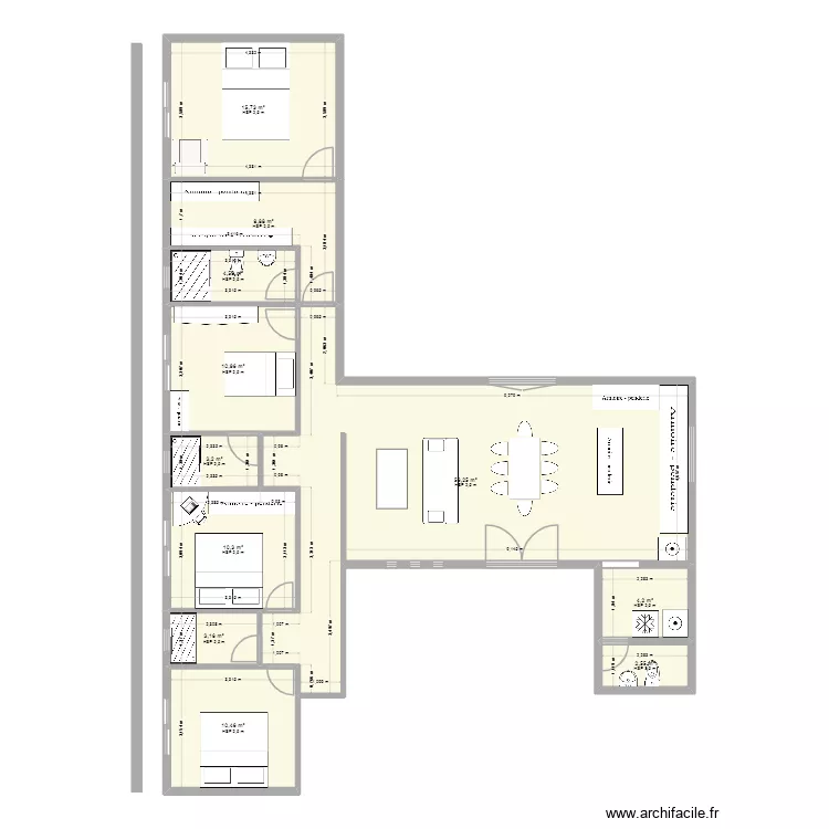 casa 2026. Plano de 11 y 130 m² casa 2026. Plano de 11 y 130 m²