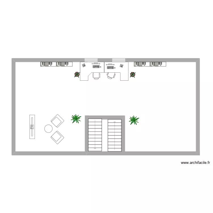 Buhardilla. Plano de Buhardilla. Plano de