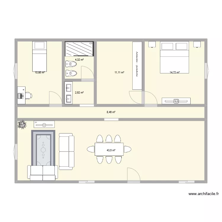 casa capullo 2025. Plano de 