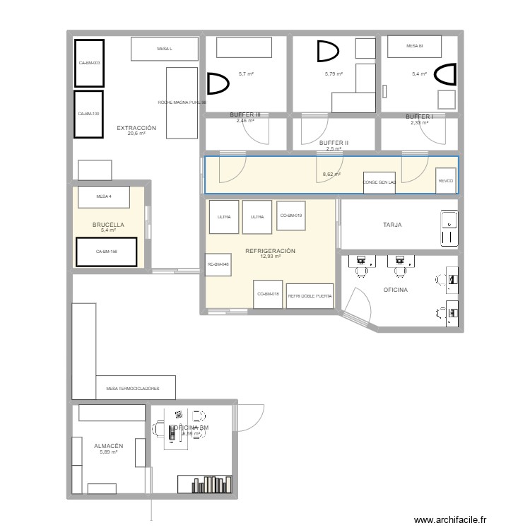 PLANO BM HN. Plano de 0 habitación y 0 m2 PLANO BM HN. Plano de 0 habitación y 0 m2
