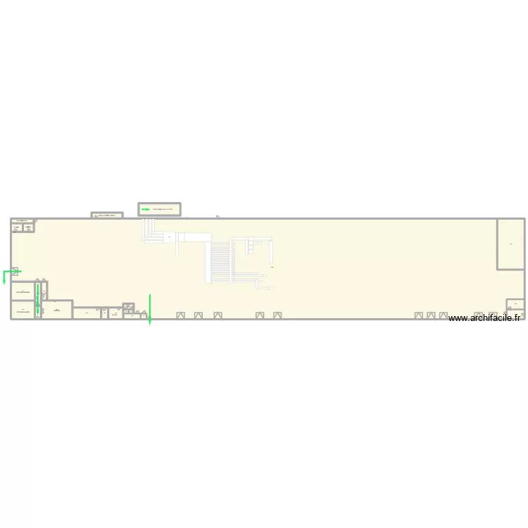 Camar evacuación 2025. Plano de 23 y 5235 m² Camar evacuación 2025. Plano de 23 y 5235 m²