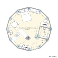 Domo Habitacional (2 Personas)