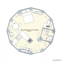 Domo Habitacional (2 Personas)