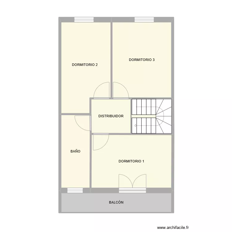 CALLE ESTACI&Oacute;N SADABA_P1. Plano de 