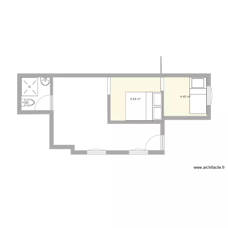 Casa 1 piso 1. Plano de Casa 1 piso 1. Plano de