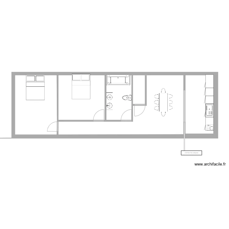 LLUIS TELDAIR BLANC. Plano de 