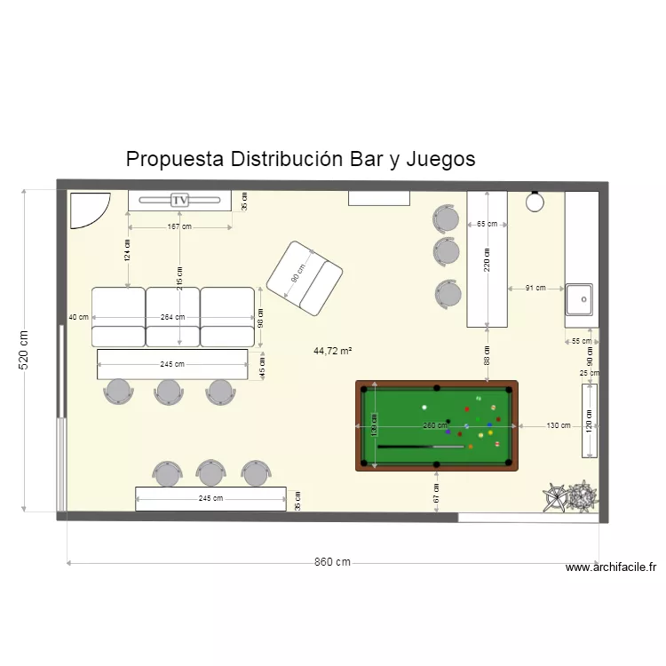 Casa Creston Bar 3era Opci&oacute;n. Plano de 