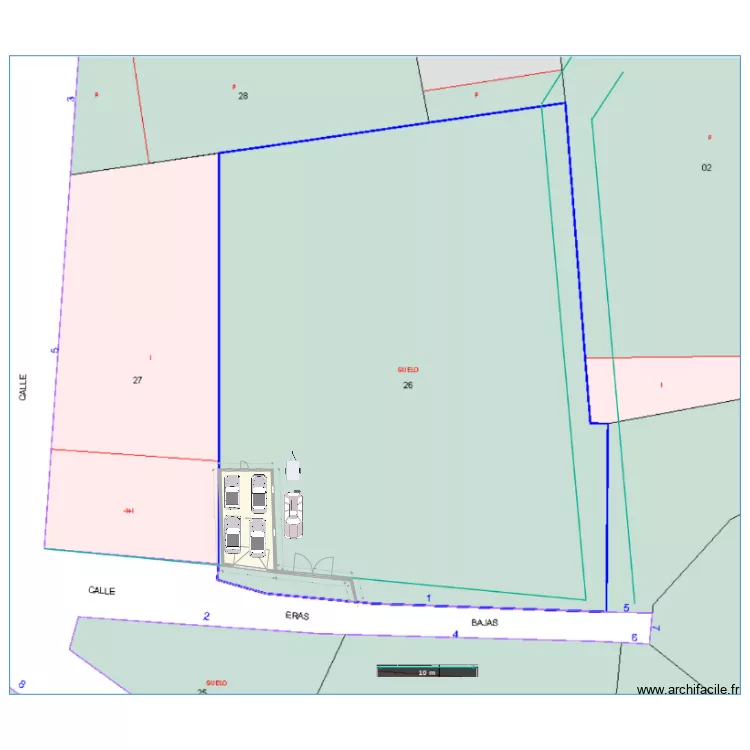garajecampillos1000callev2. Plano de 