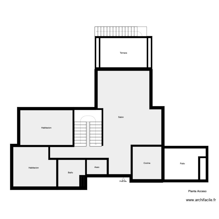 20004600 alta. Plano de 0 habitación y 0 m2
