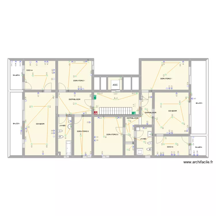 casa pedro j.3. Plano de 