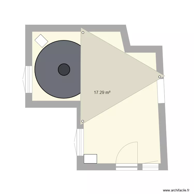 Planta patio Ribera. Plano de Planta patio Ribera. Plano de