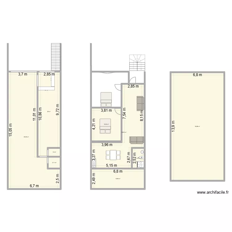 Arboledas. Plano de 9 Habitaciones y 269 m² Arboledas. Plano de 9 Habitaciones y 269 m²