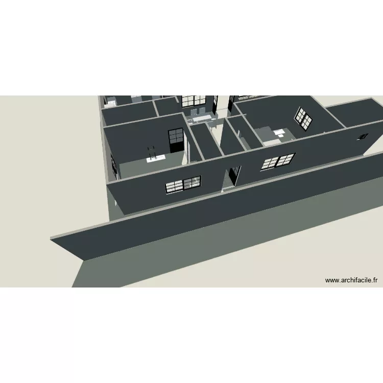 casa juan 2. Plano de 6 Habitaciones y 110 m² casa juan 2. Plano de 6 Habitaciones y 110 m²