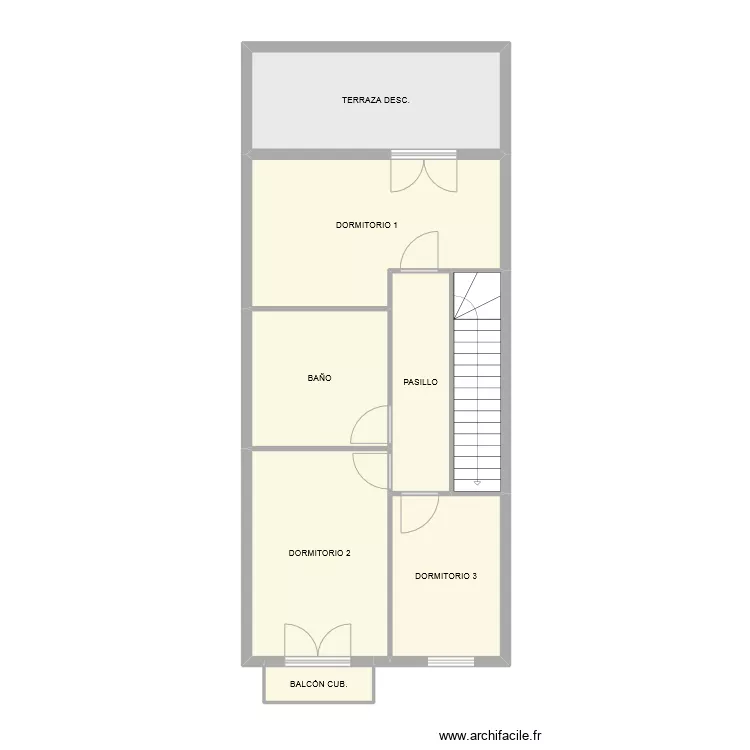 PEDROLA PILAR 40 P1. Plano de 