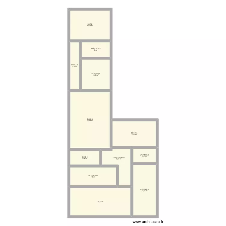 modelo 2. Plano de 12 y 134 m² modelo 2. Plano de 12 y 134 m²