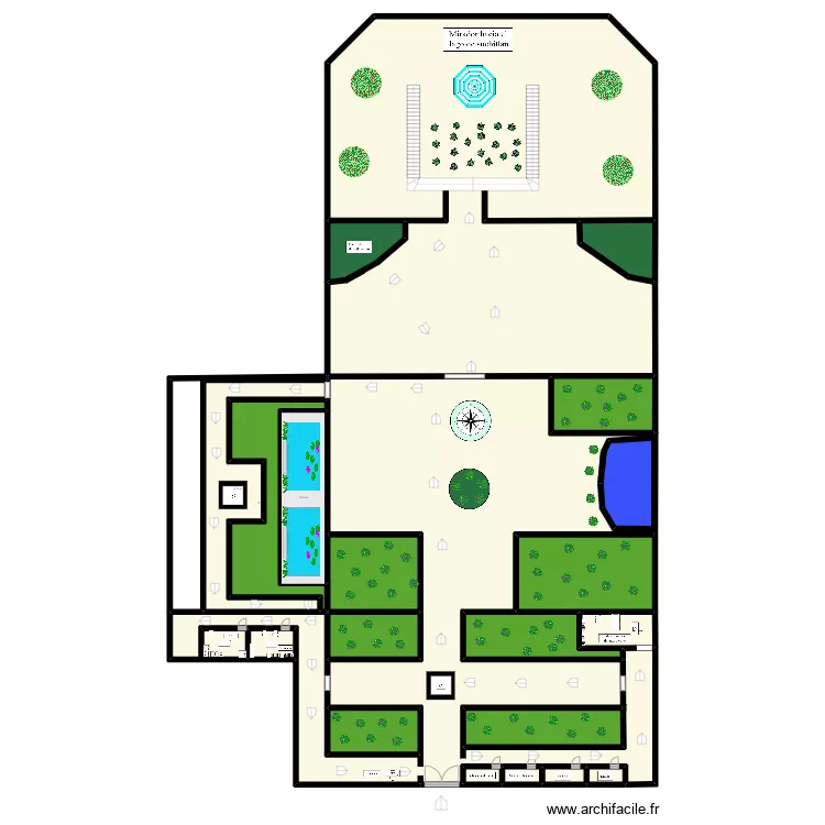 Casa de alejandro cotto. Plano de 