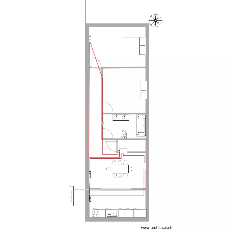 calefacci&oacute;. Plano de 
