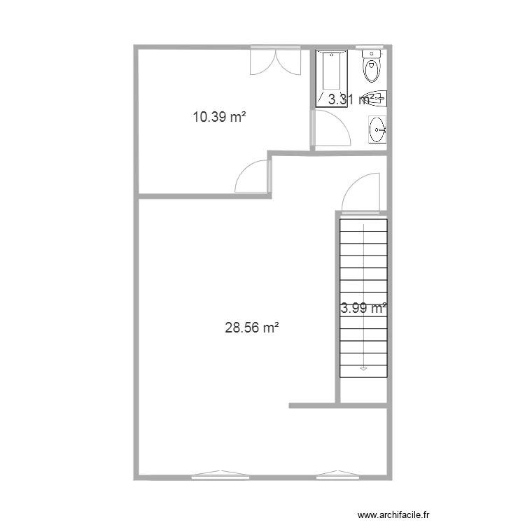 PLANTA 1  PERAMOLA. Plano de 