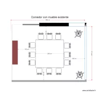 casa crest&oacute;n comedor 1era opci&oacute;n mueble existente