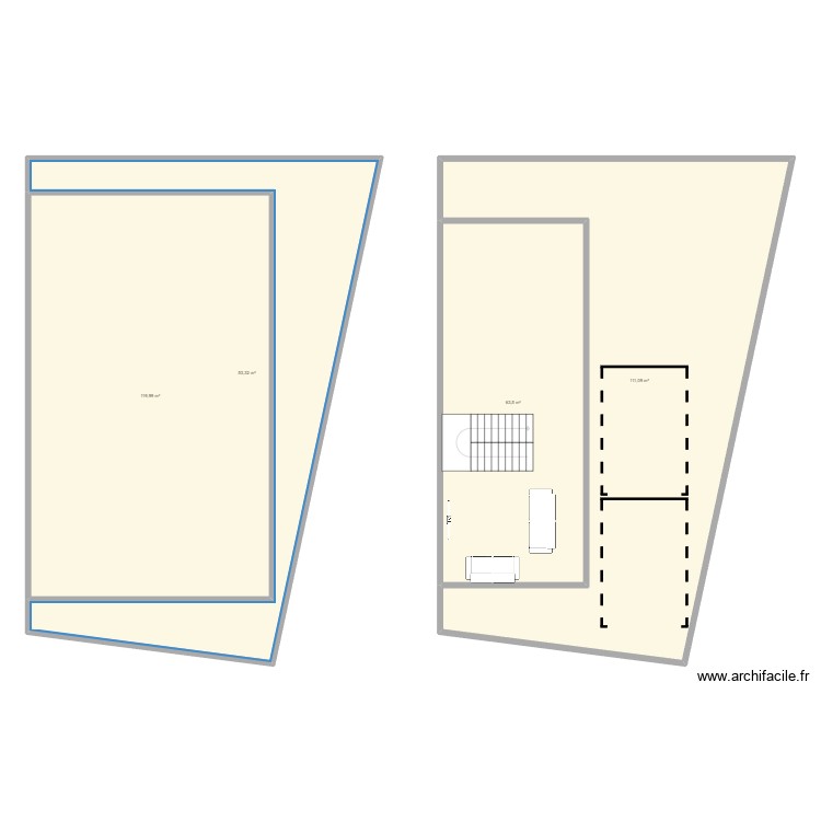 maderas. Plano de 0 habitación y 0 m2