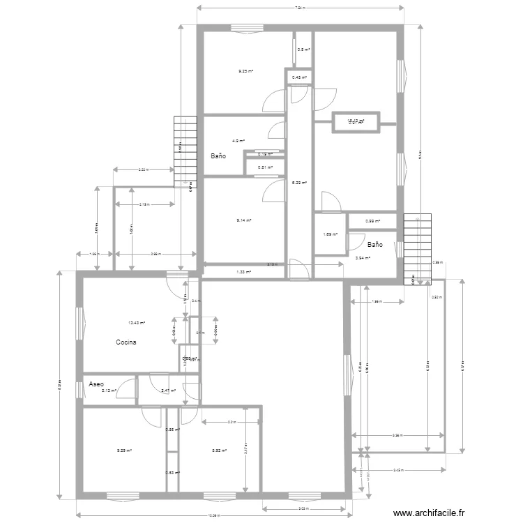 108 19 la ca&ntilde;ada. Plano de 