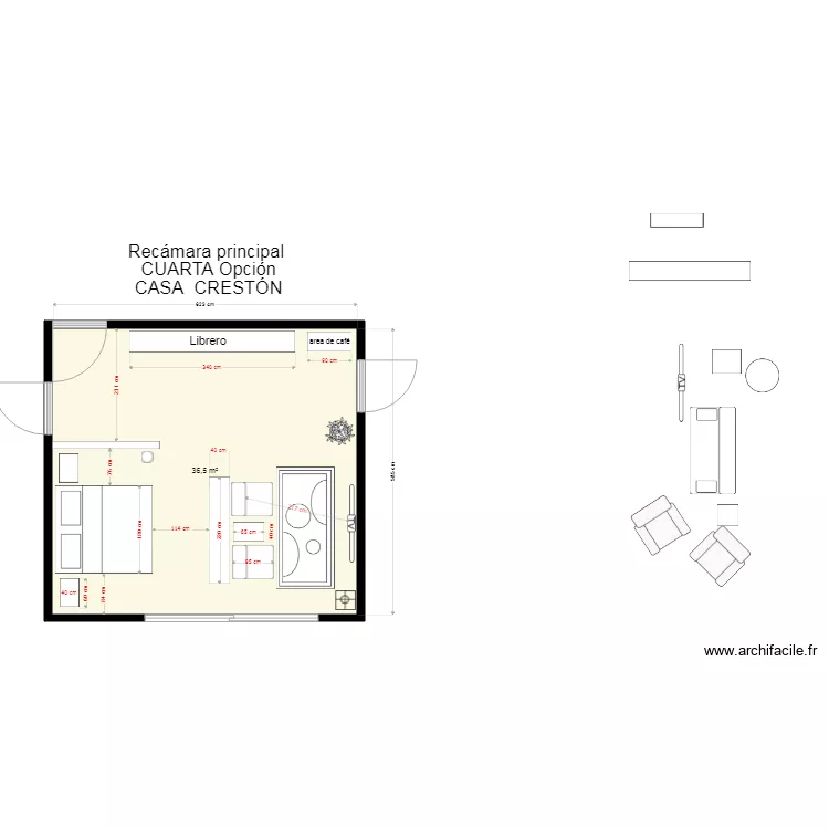 rec&aacute;mara principal 5ta opcion. Plano de 