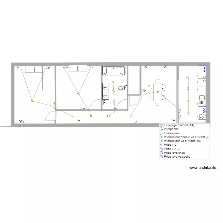 LLUIS TELDAIR LLUM. Plano de 