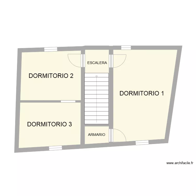 PLANTA 1&ordf; ALCALA PARA ANEXO. Plano de 