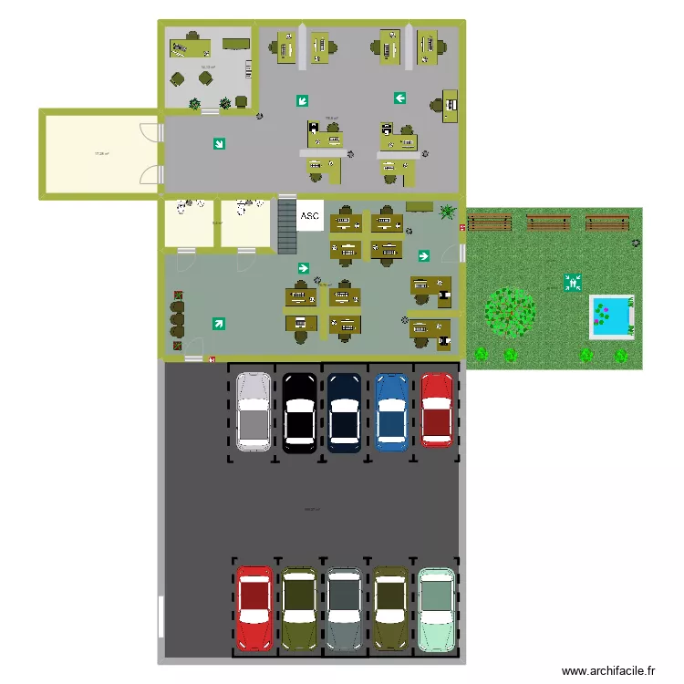 planol victor. Plano de 