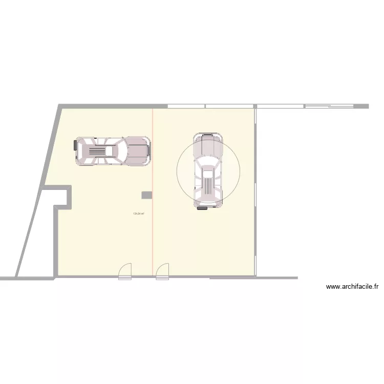 propuesta jul 22 expo grenadier 135 m2. Plano de 